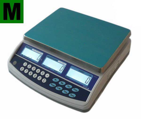Počítací váha do 30kg 5/10g TSQHC (QHC) - cejchovaná