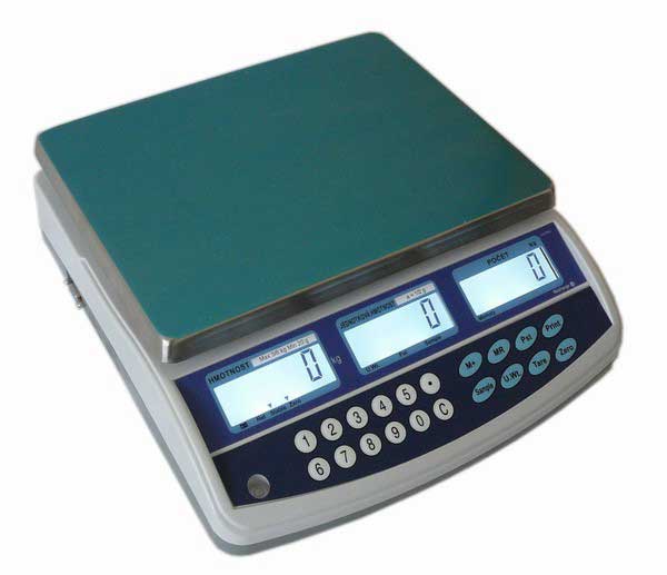 Počítací váha do 6kg/1g TSQHC (QHC), cejchovaná